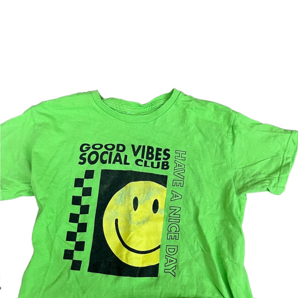 Cropped baby t shirt
